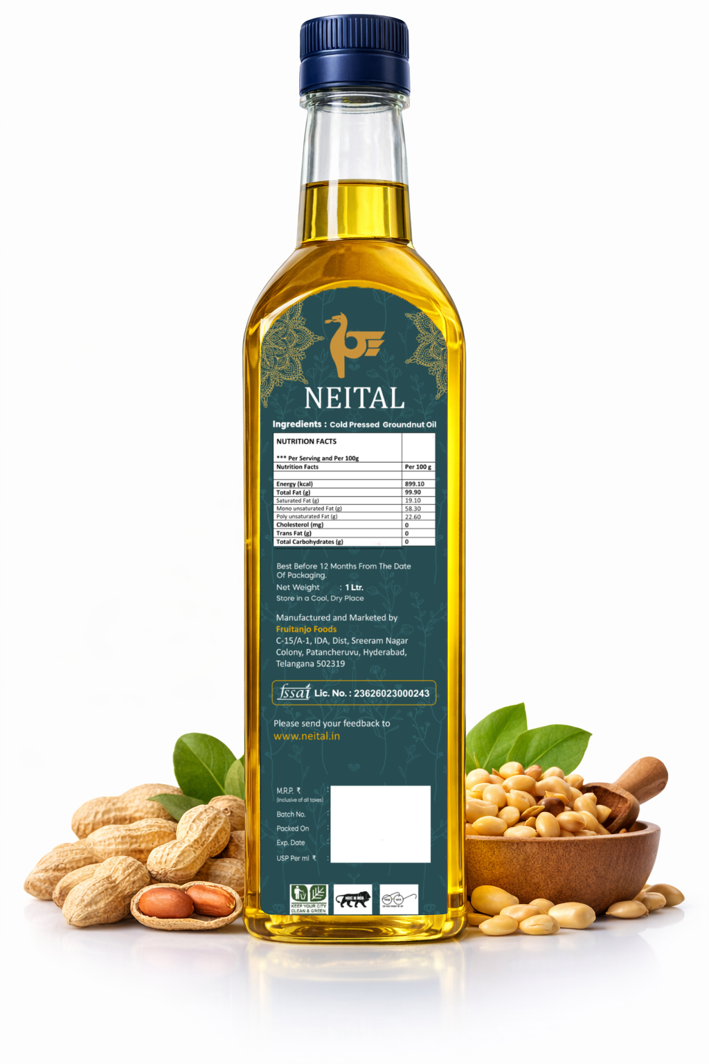 neital pure cold pressed groundnut oil neital pure cold pressed groundnut oil