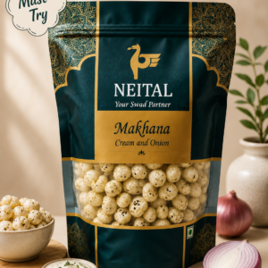 makhana magic — cream & onion